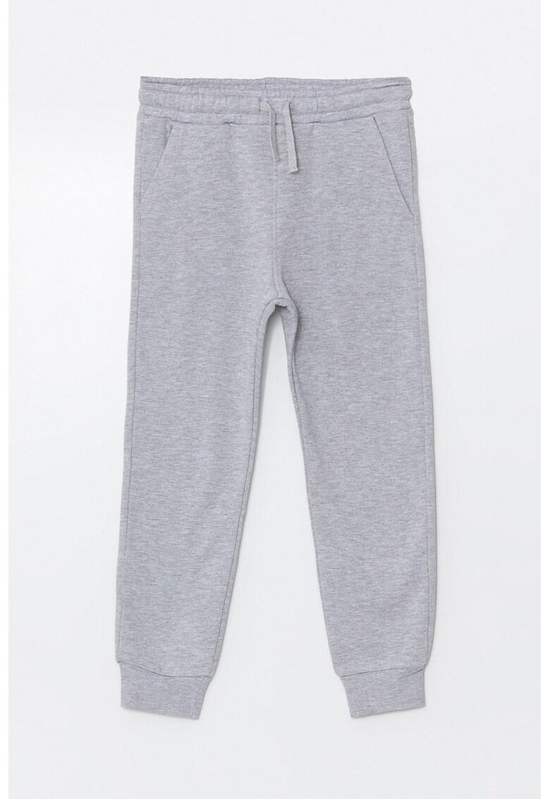 Pantaloni de trening cu talie ajustabila - Gri deschis