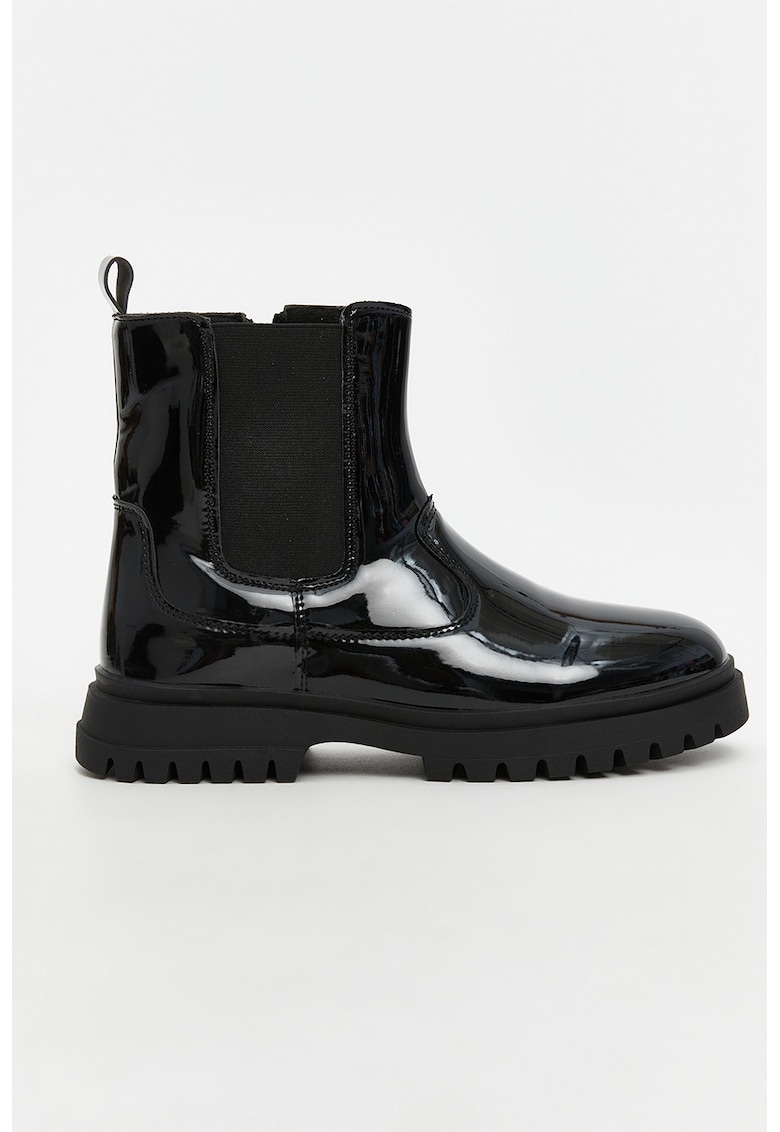 Ghete Chelsea din piele ecologica