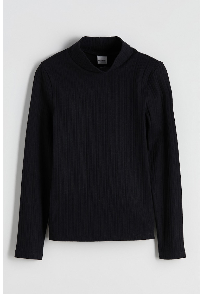 Pulover extra slim-fit cu striatii