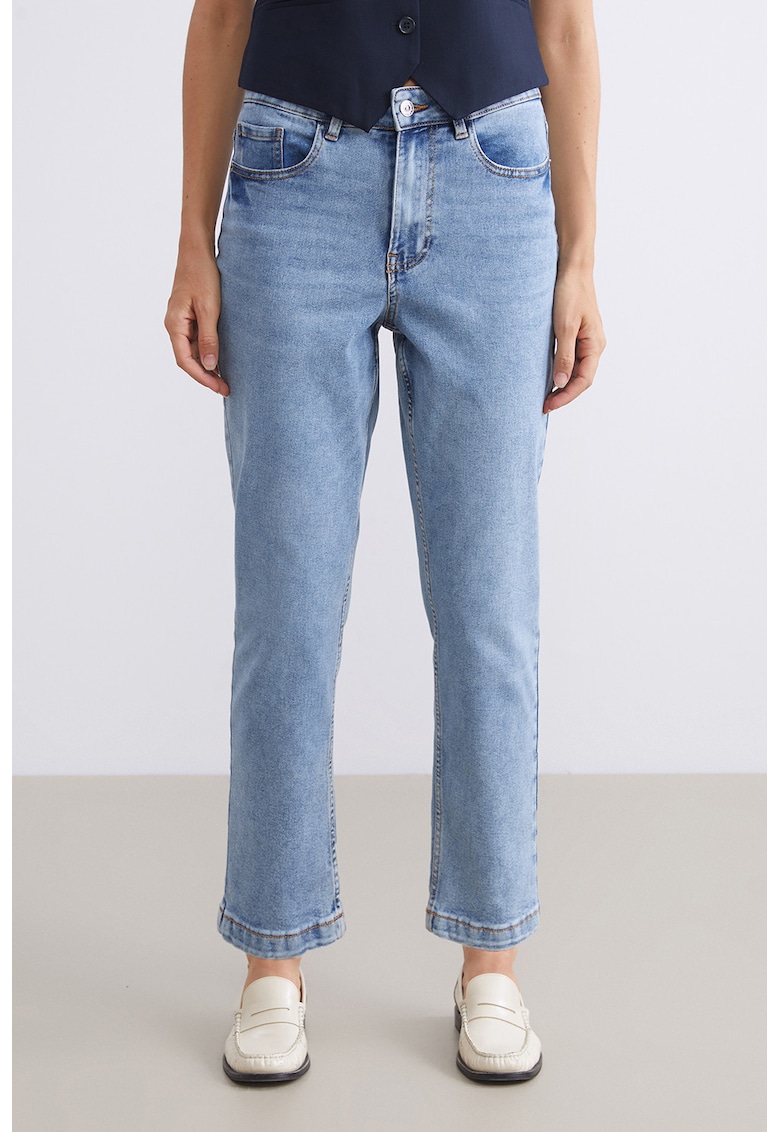 Blugi boyfriend crop