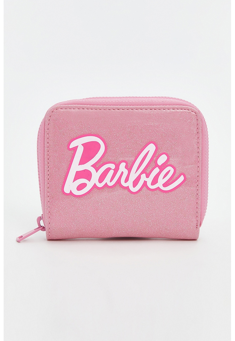 Portofel cu imprimeu Barbie