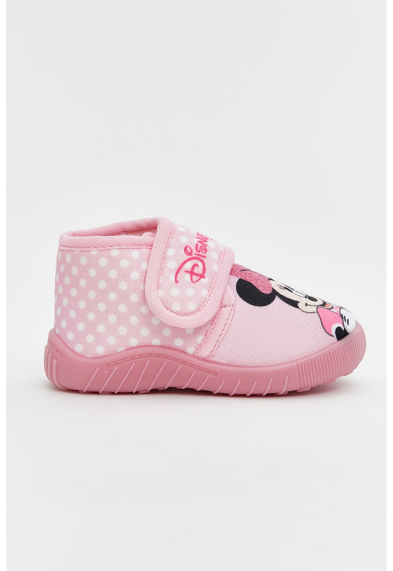 Botosei cu velcro si imprimeu Minnie Mouse