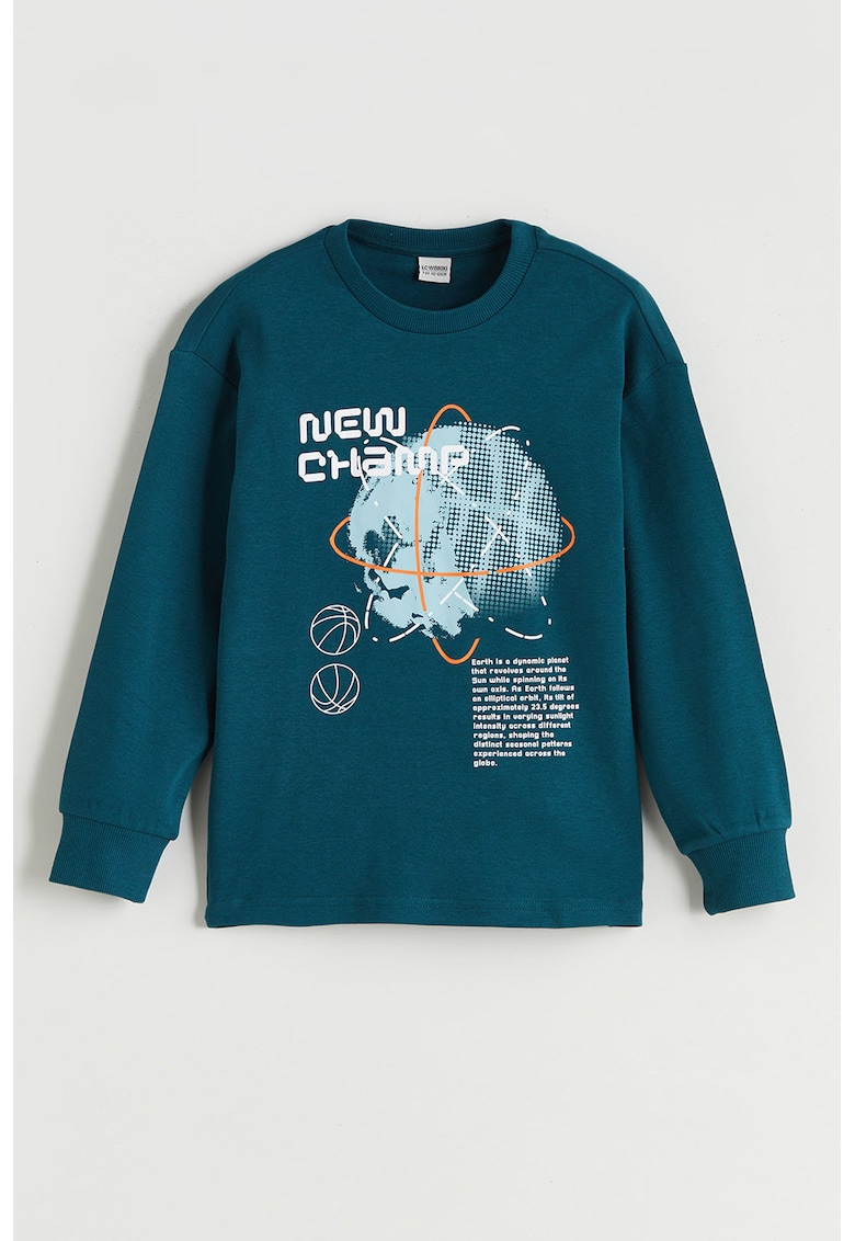 Bluza de trening din bumbac cu imprimeu grafic