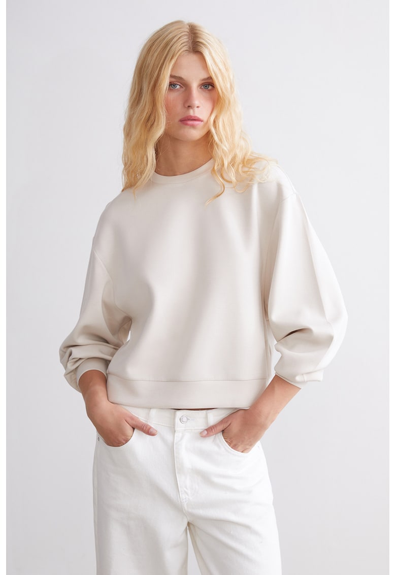 Bluza de trening din amestec de modal