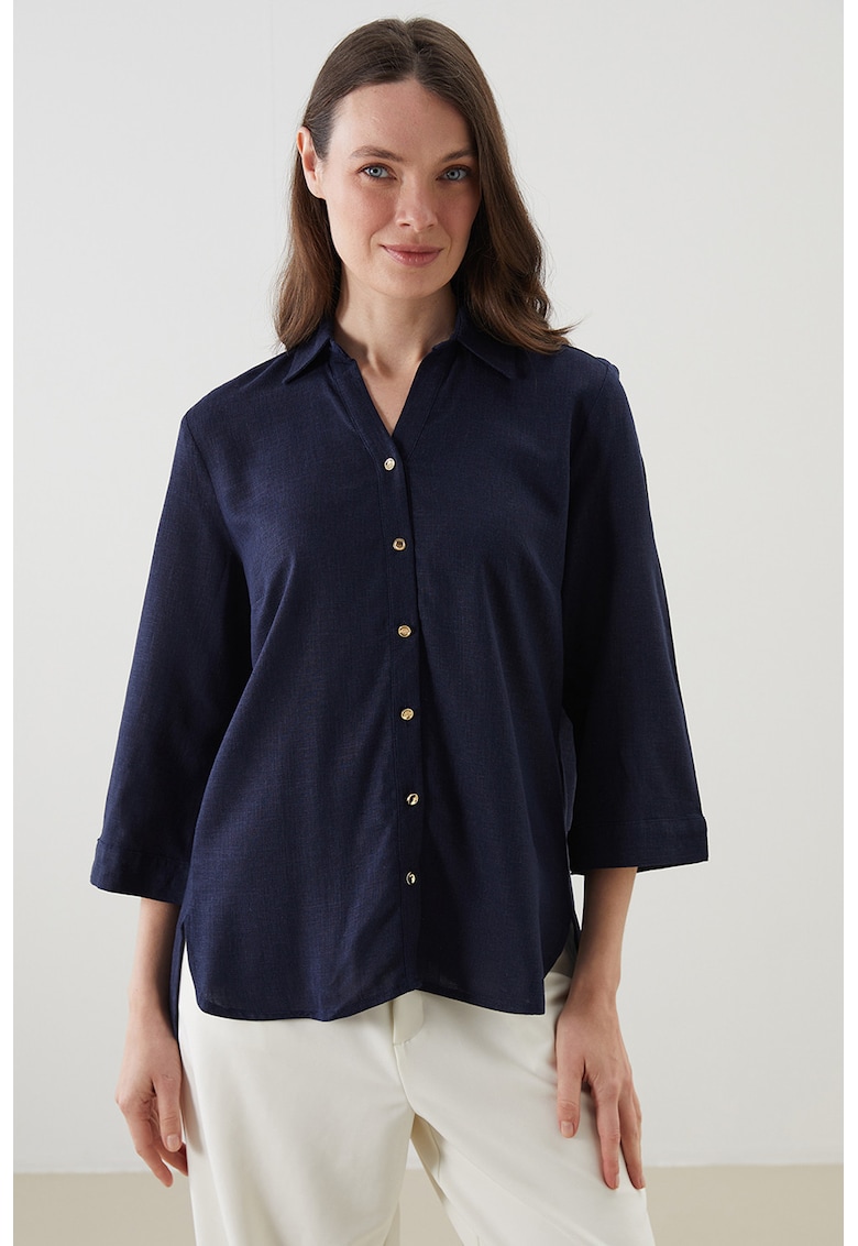 Camasa lejera cu maneci 3/4