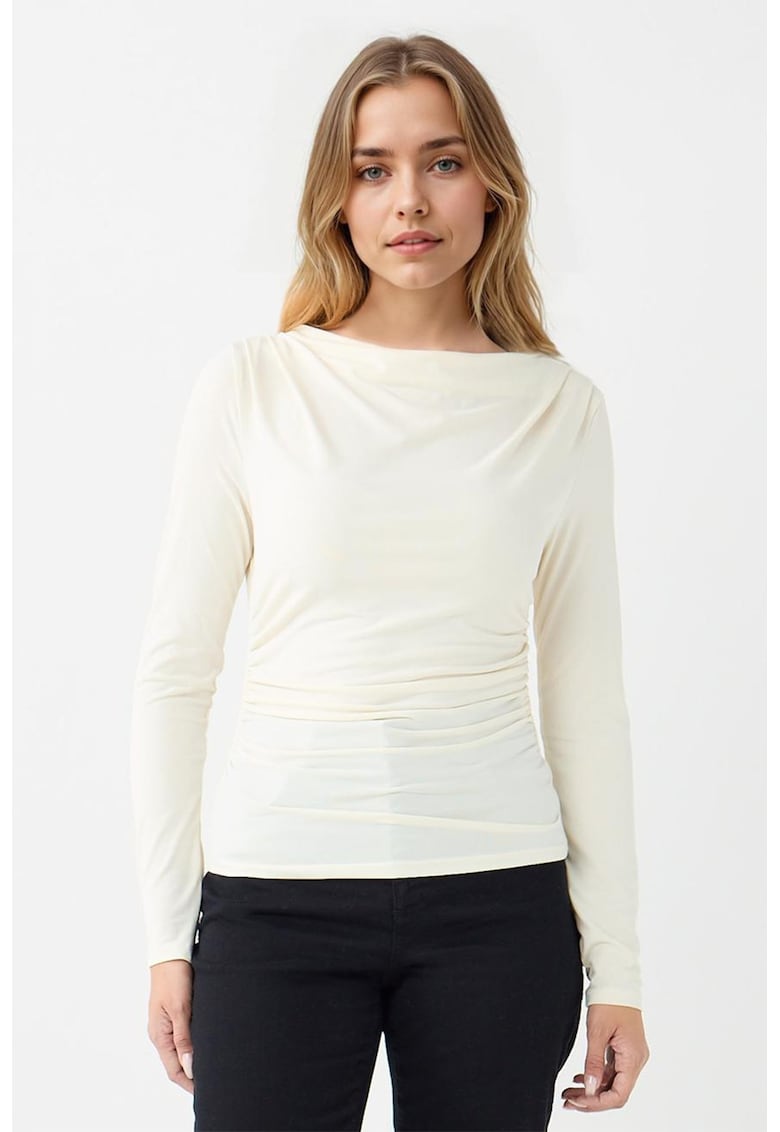 Bluza cambrata cu fronseuri