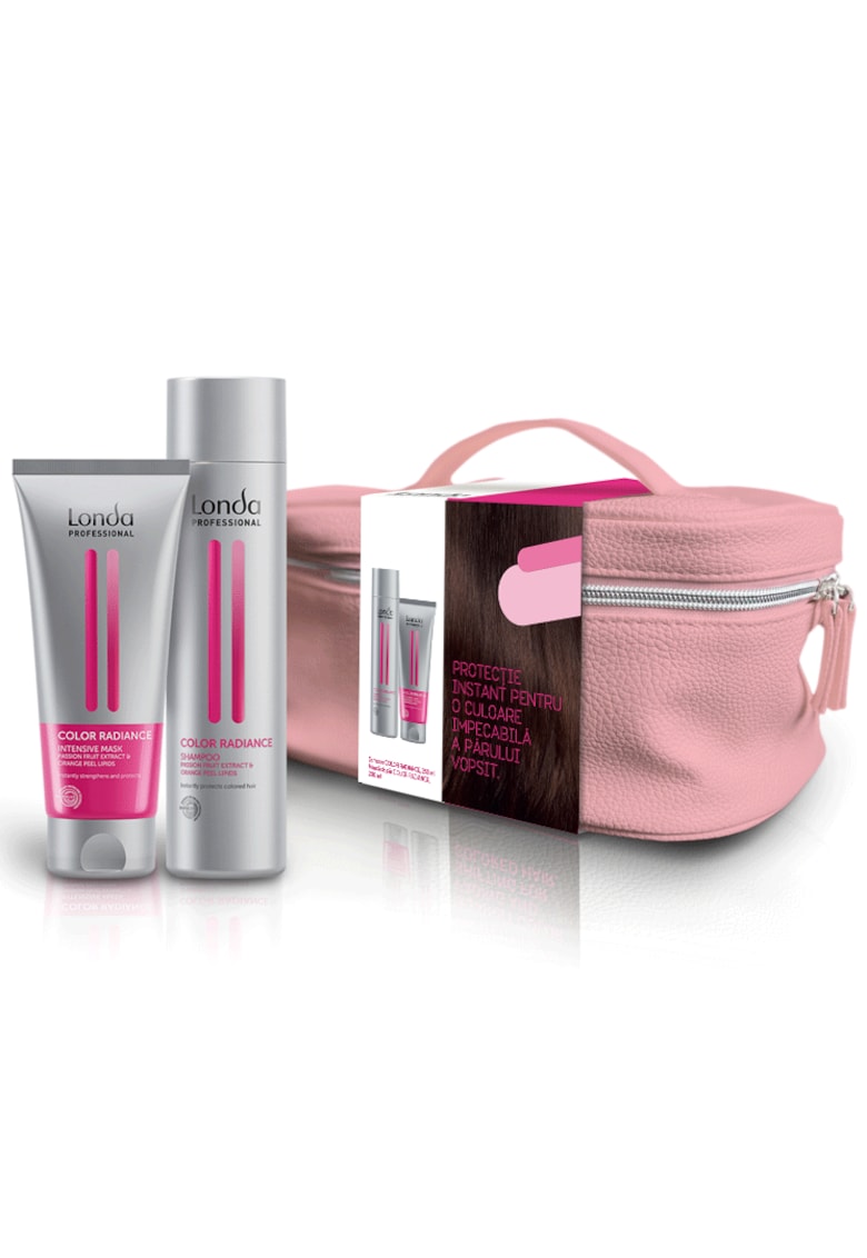 Set profesional Color Radiance pentru par vopsit de mentinere a culorii - sampon 250 ml + masca 200 ml