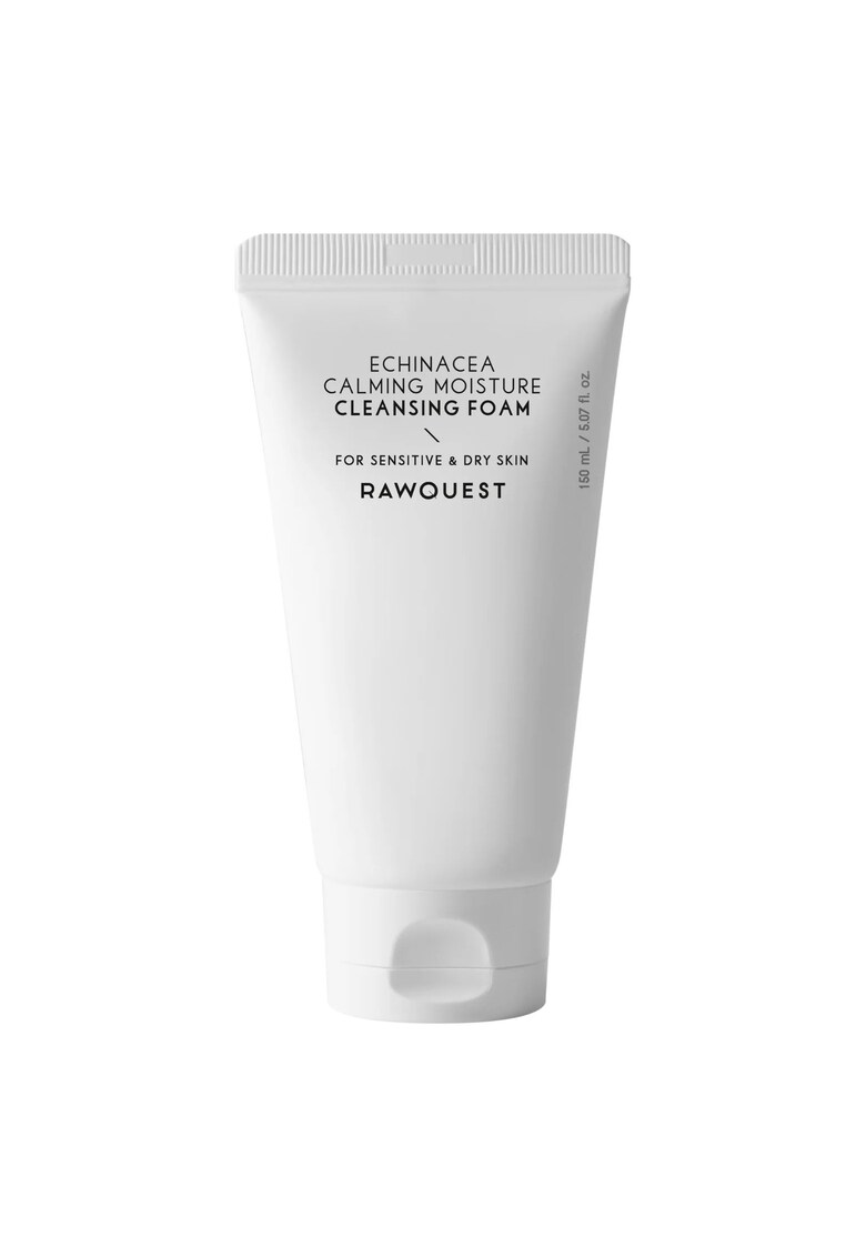 Spuma de curatare calmanta si hidratanta cu echinacea - pentru piele sensibila & uscata - 150 ml