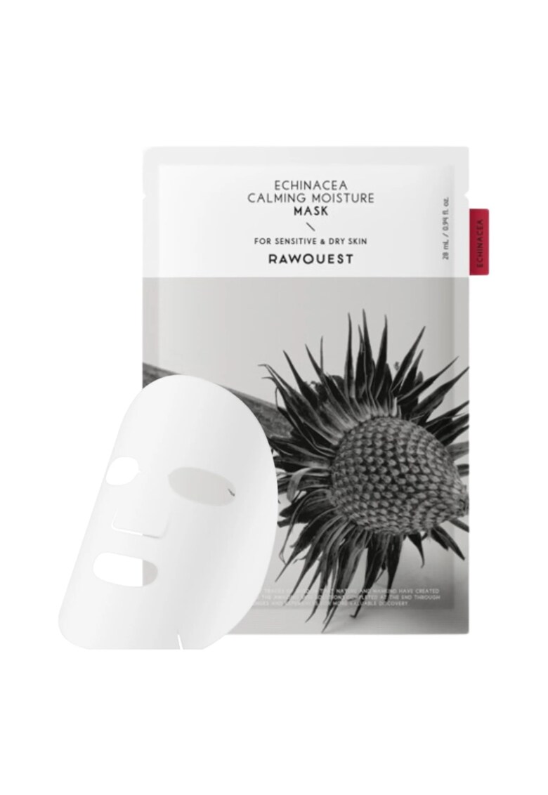 Masca pentru fata calmanta si hidratanta cu echinacea - pentru pielea sensibila & uscata - 28 ml