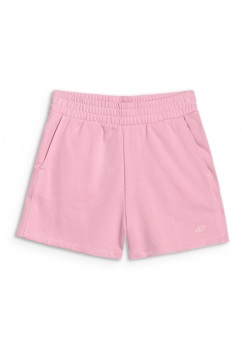 Sort Dama Casual Roz Pal Bumbac SPORTSTYLE - XXL - 2 Buzunare Laterale - Model Confortabil - Fara Captuseala