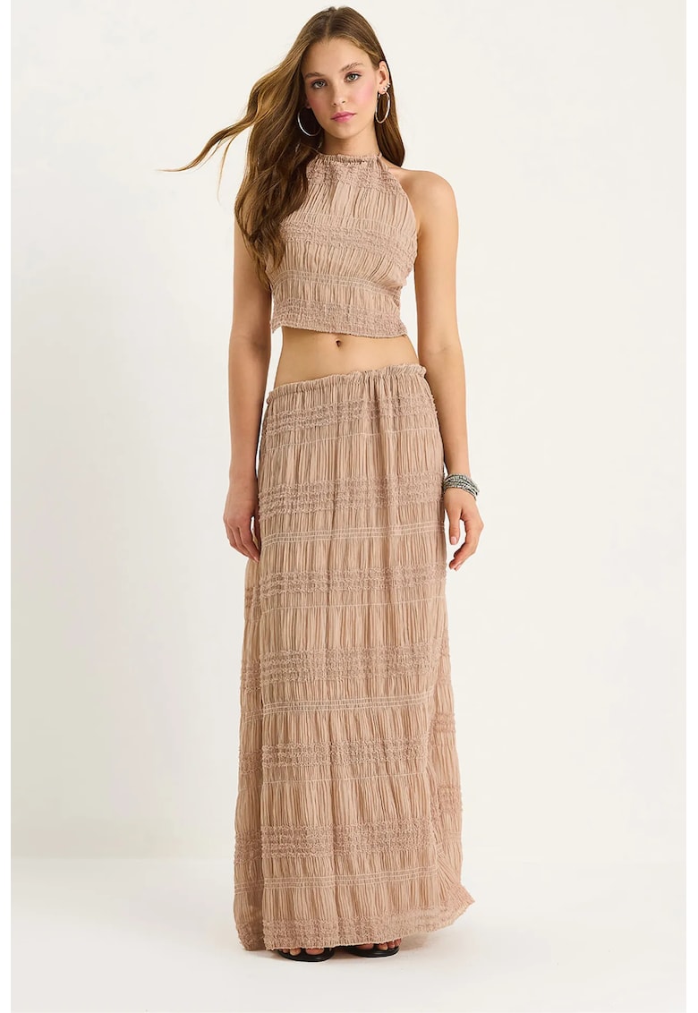 Compleu dama LUCCI - tul - bej