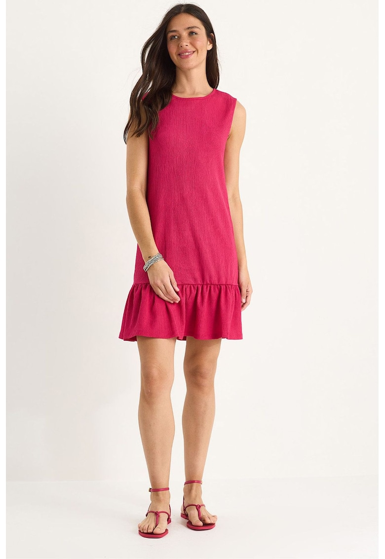 Rochie midi cu volane