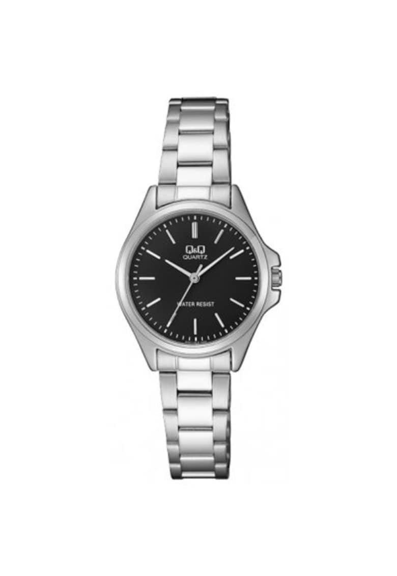 Ceas dama qa07j212y - argintiu - rezistent la apa