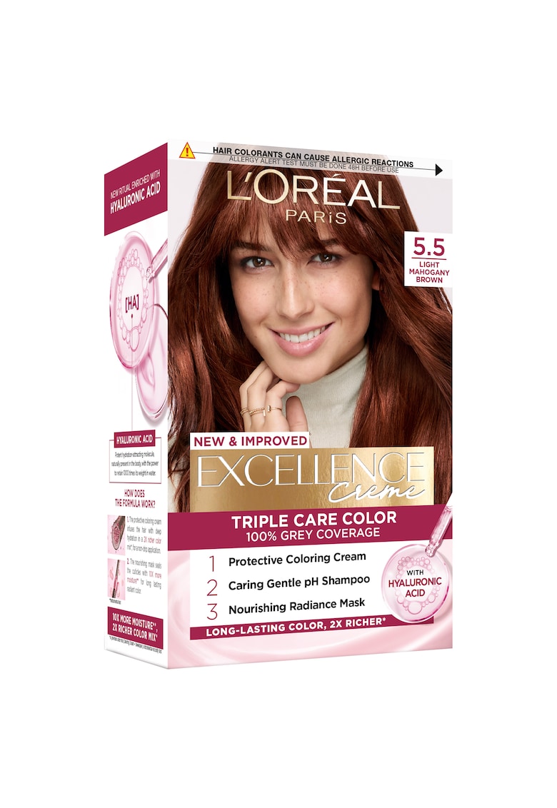 Vopsea de par permanenta cu amoniac Excellence Creme