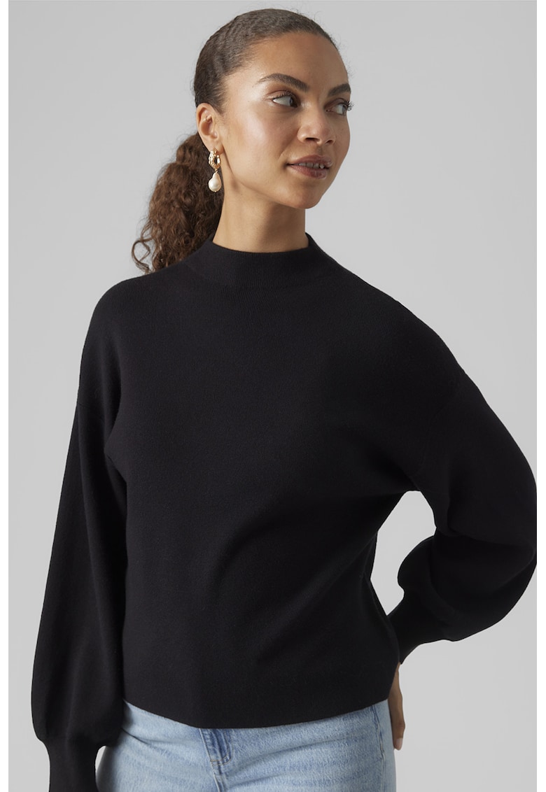 Pulover cu maneci bufante