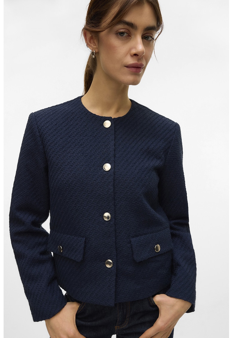 Jacheta cu buzunare cu clapa