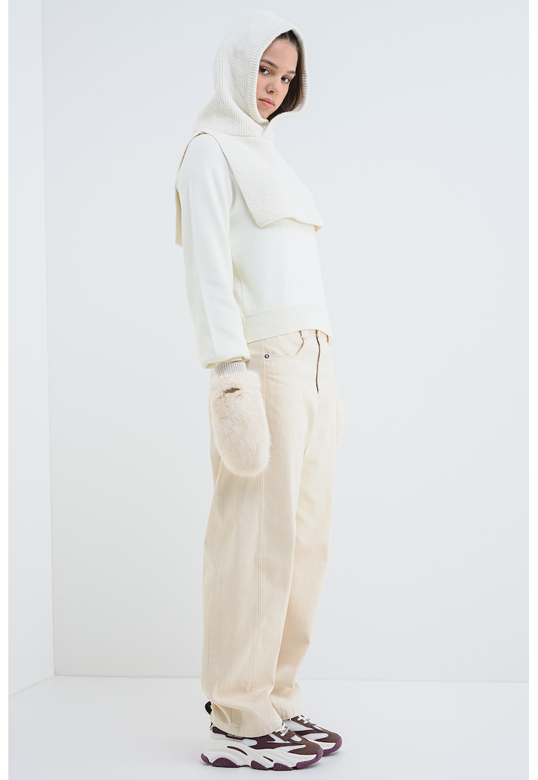 Pulover cu maneci lunci