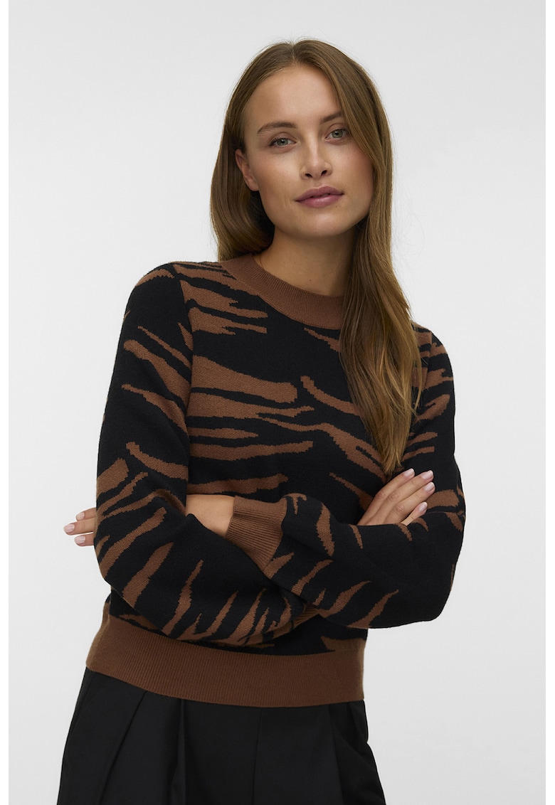 Pulover cu maneci lunci