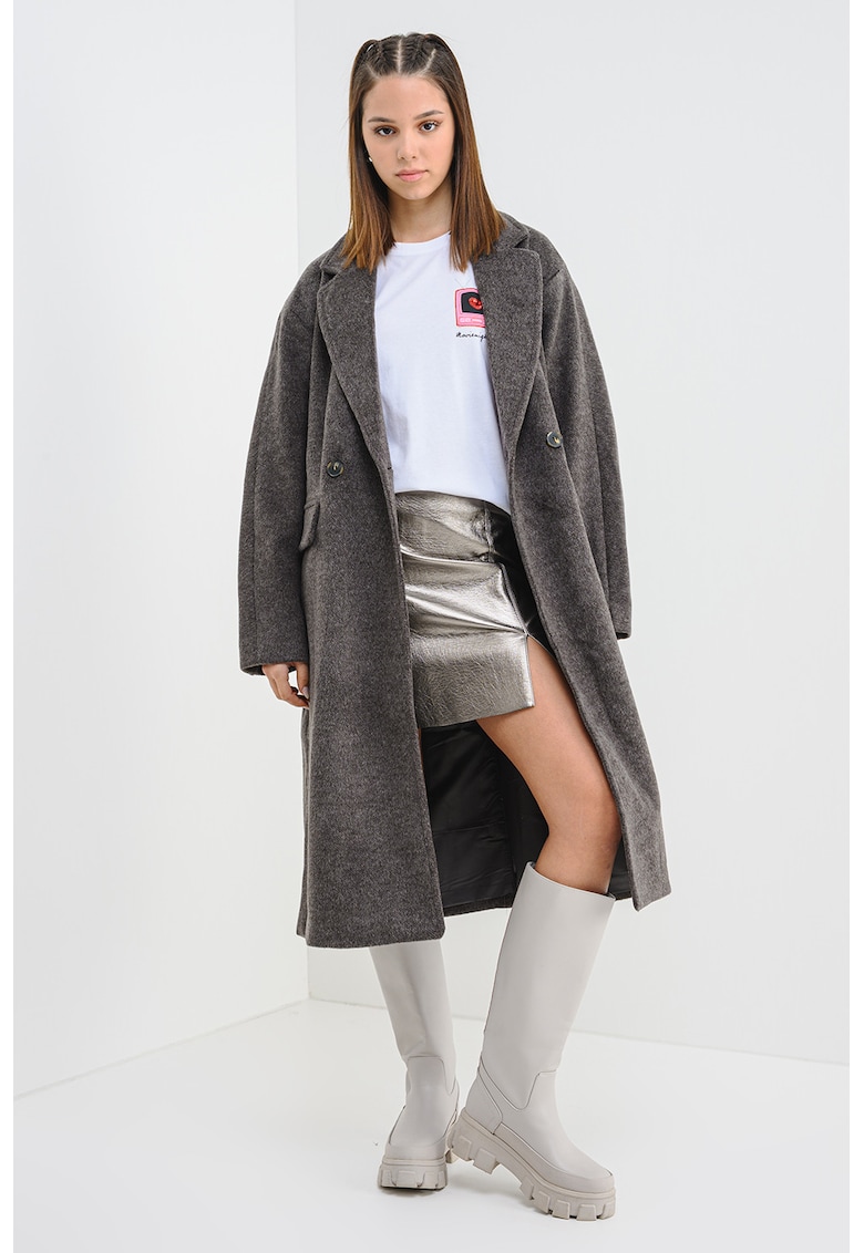 Palton cu doua randuri de nasturi
