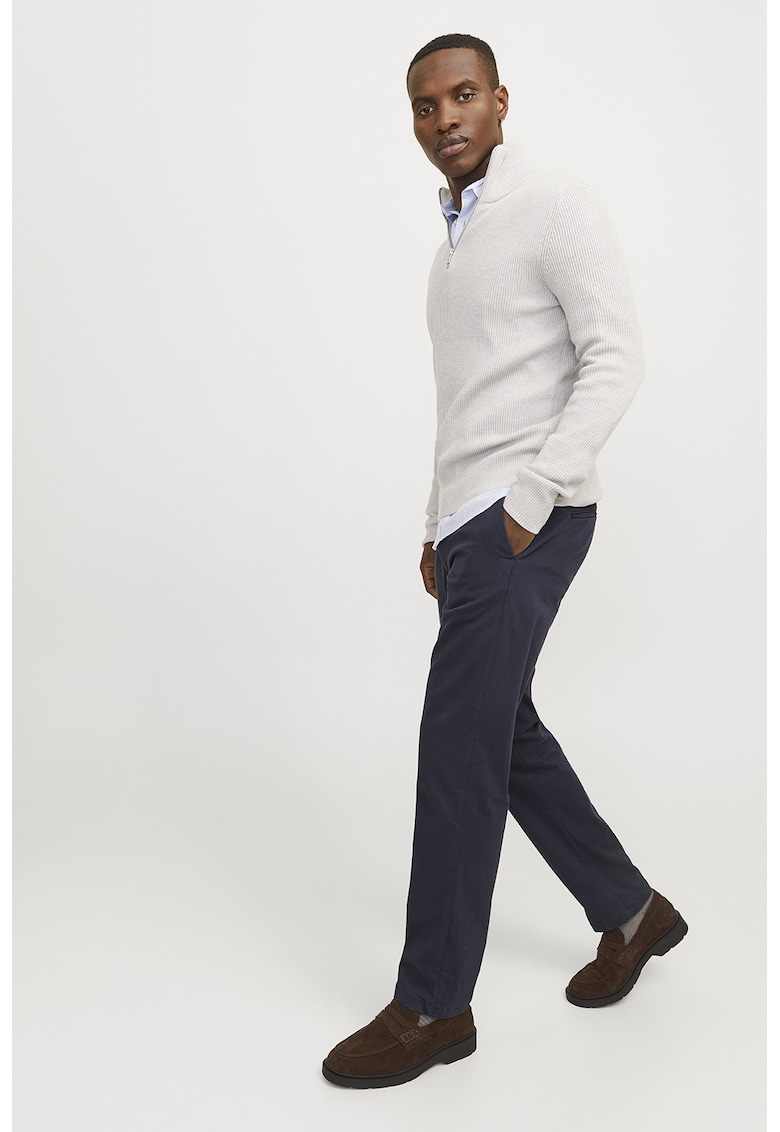 Pantaloni eleganti din amestec de bumbac