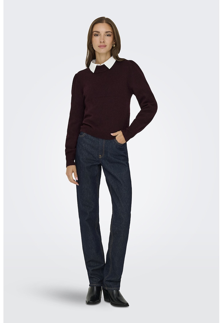 Pulover cu maneci bufante Rue