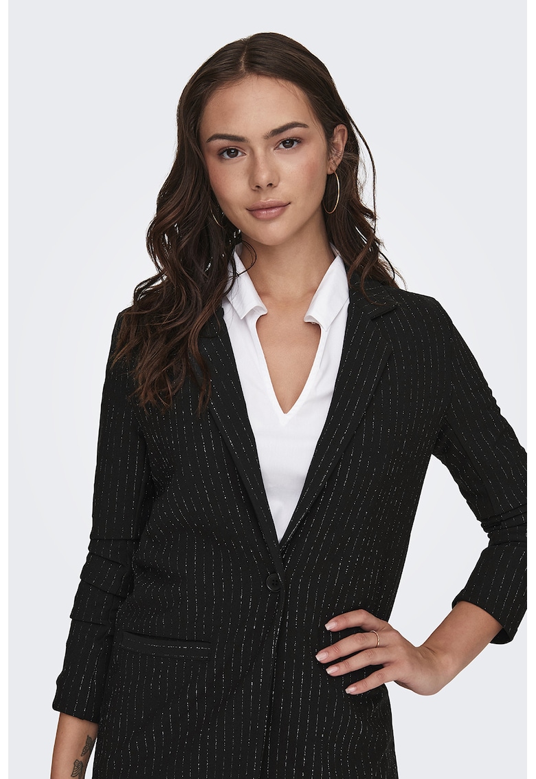 Sacou cu maneci 3/4 si dungi