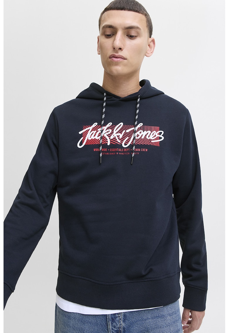 Hanorac cu imprimeu logo frontal