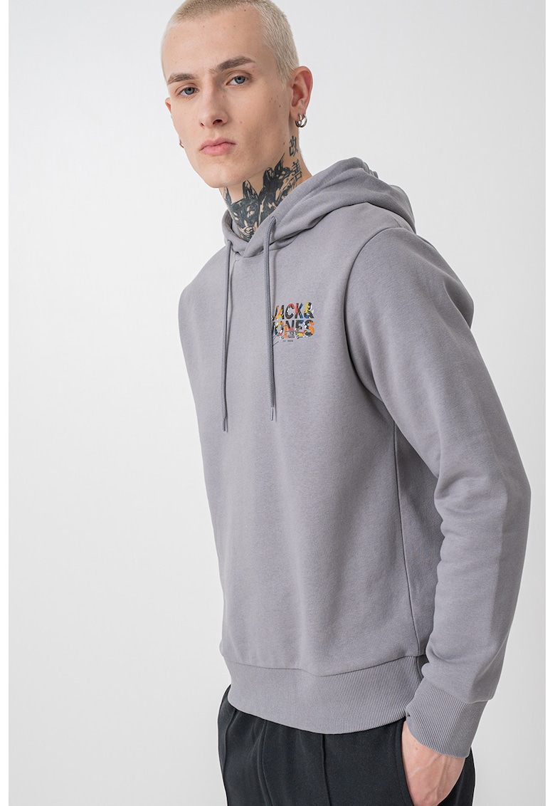 Hanorac regular-fit cu logo