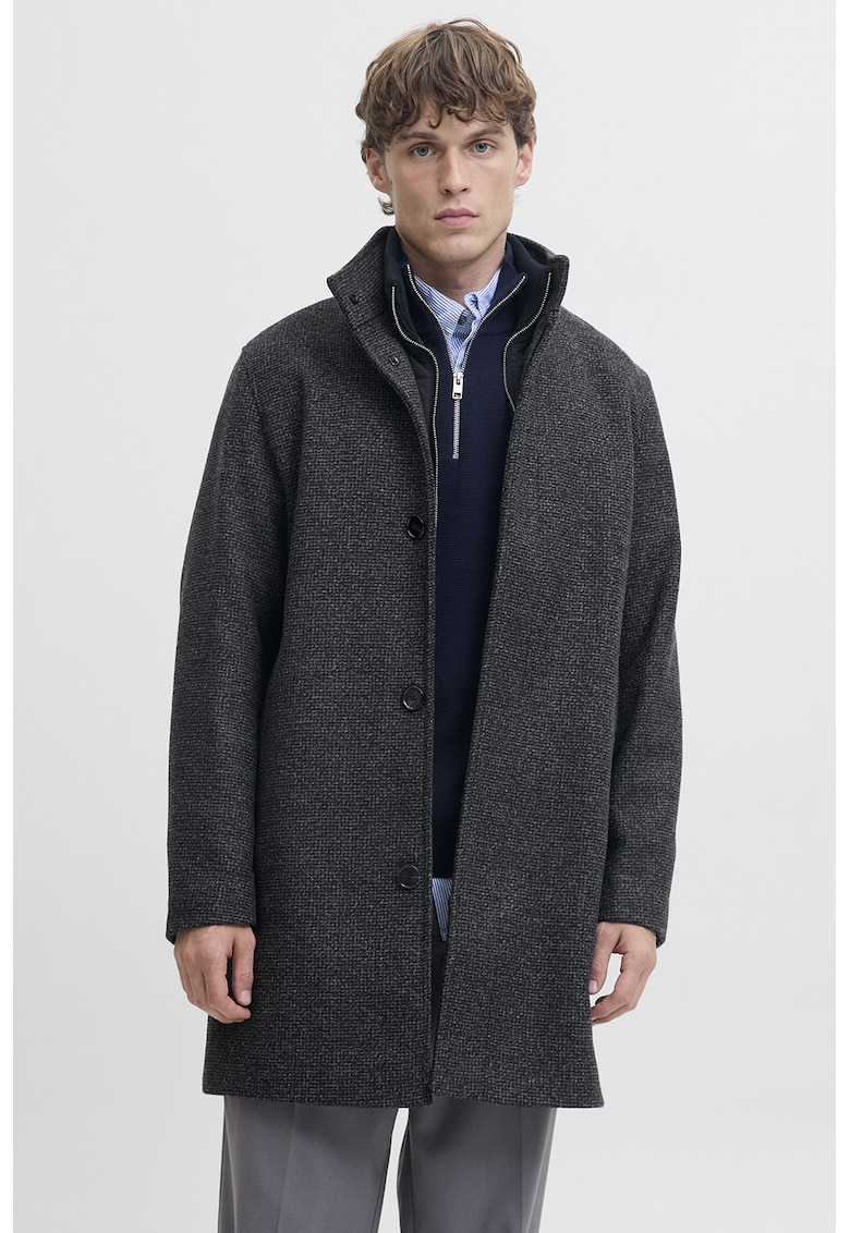Palton din amestec de lana