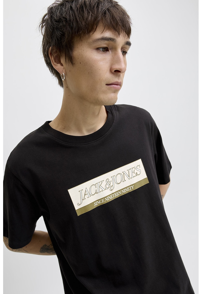 Tricou cu logo pe piept