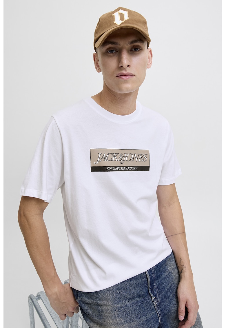 Tricou cu logo pe piept