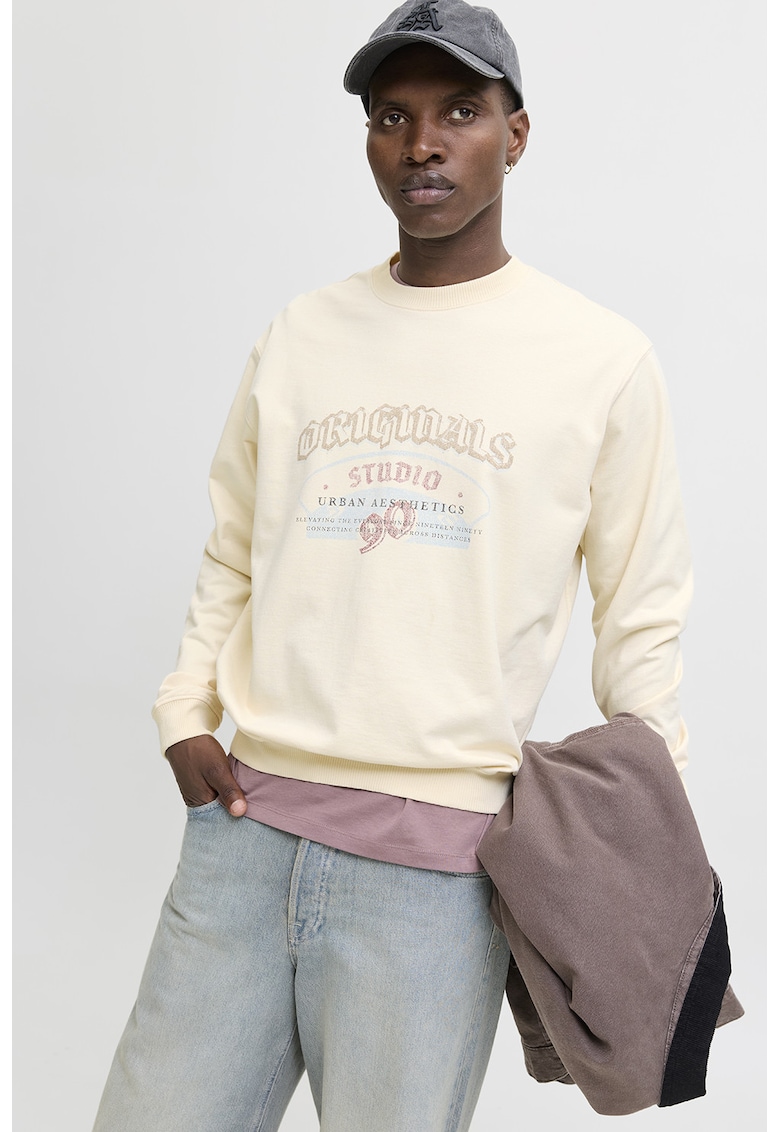 Bluza de trening cu text