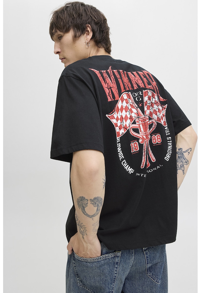 Tricou cu imprimeu pe piept