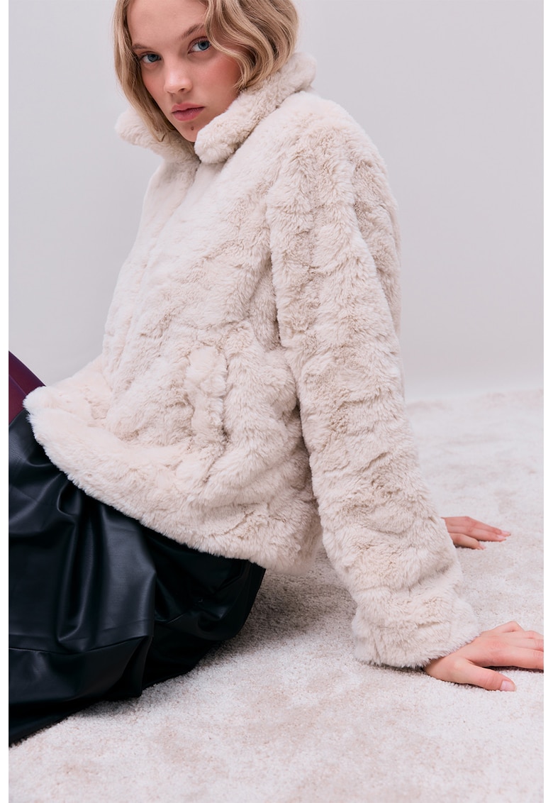 Jacheta de blana sintetica Dorte