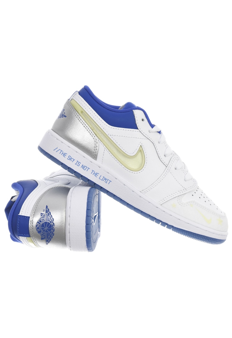 Pantofi sport dama HJ9955 - Piele naturala - Alb/Albastru