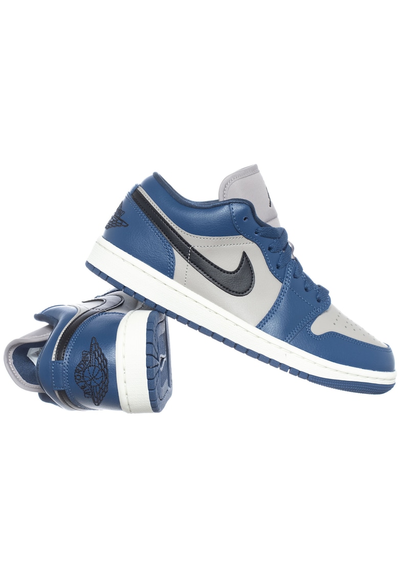 Pantofi sport WMNS AIR JORDAN 1 LOW - albastru - piele naturala