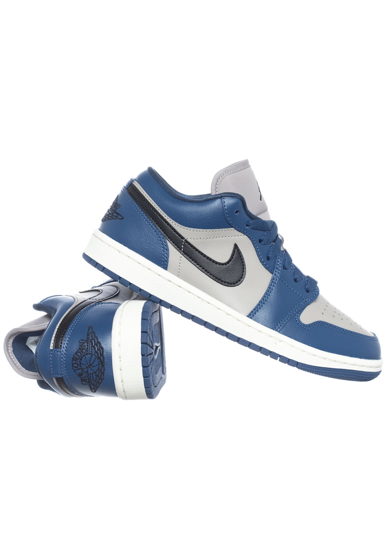 Pantofi sport WMNS AIR JORDAN 1 LOW - albastru - piele naturala