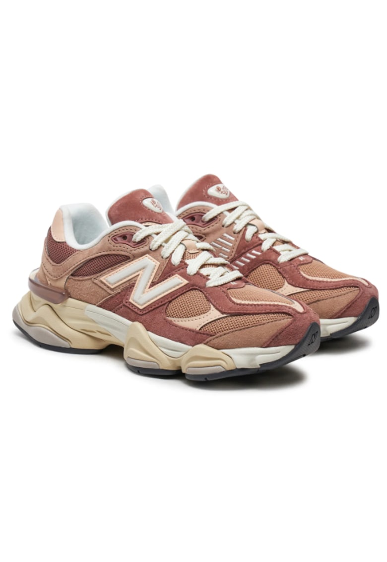 Pantofi sport dama U9060EEH - Roz murdar - Piele naturala/Textil