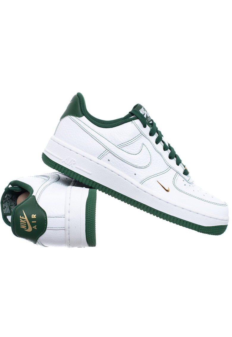 Pantofi sport Air Force 1'07 Mini Jewel - alb-verde - piele naturala