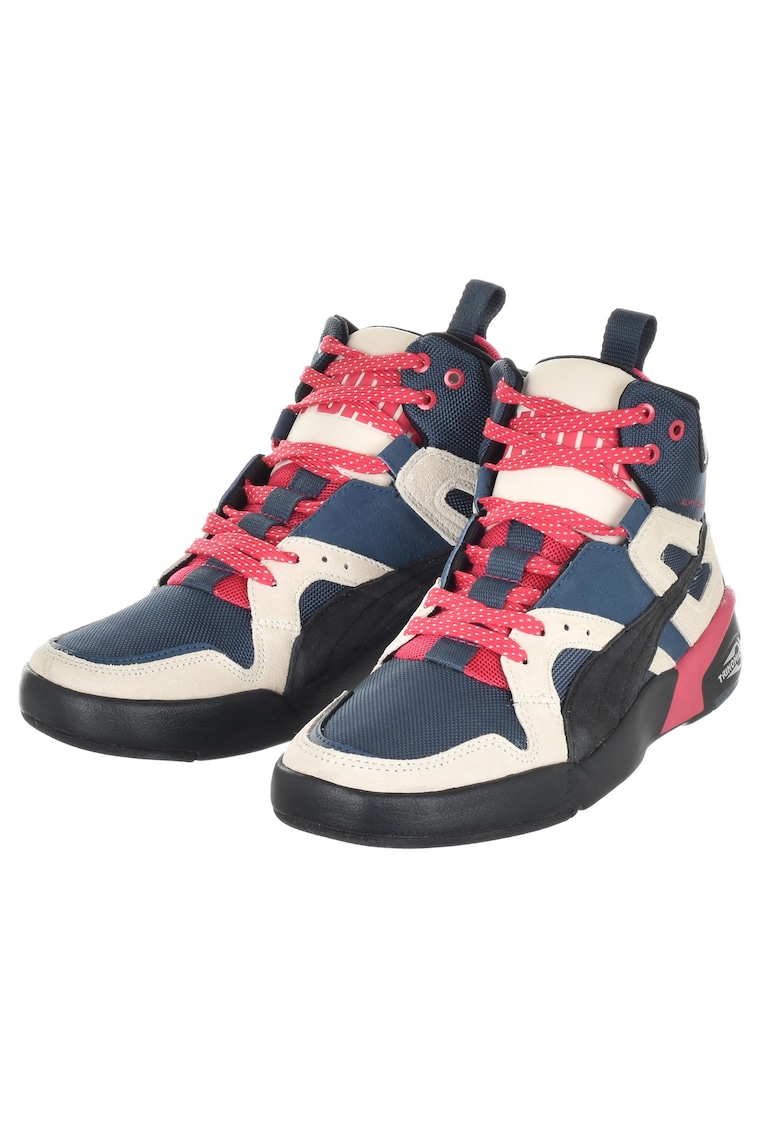 Pantofi sport dama 356468 - Piele intoarsa/Sintetic - Multicolor -