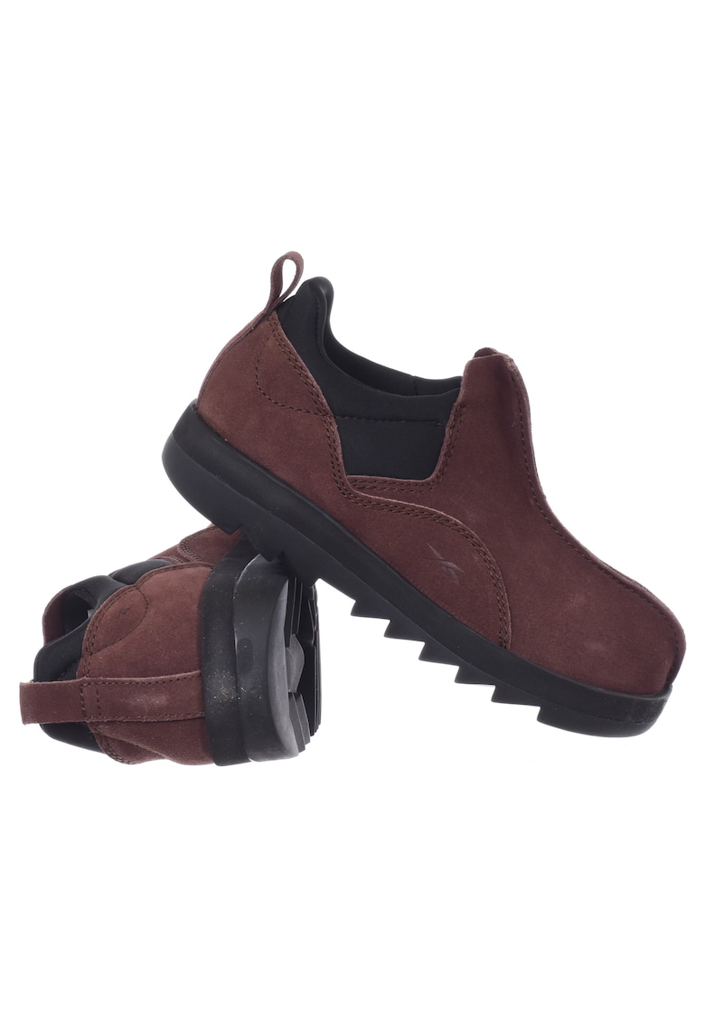 Pantofi sport dama GX4476 - Piele naturala - Negru/Maro -