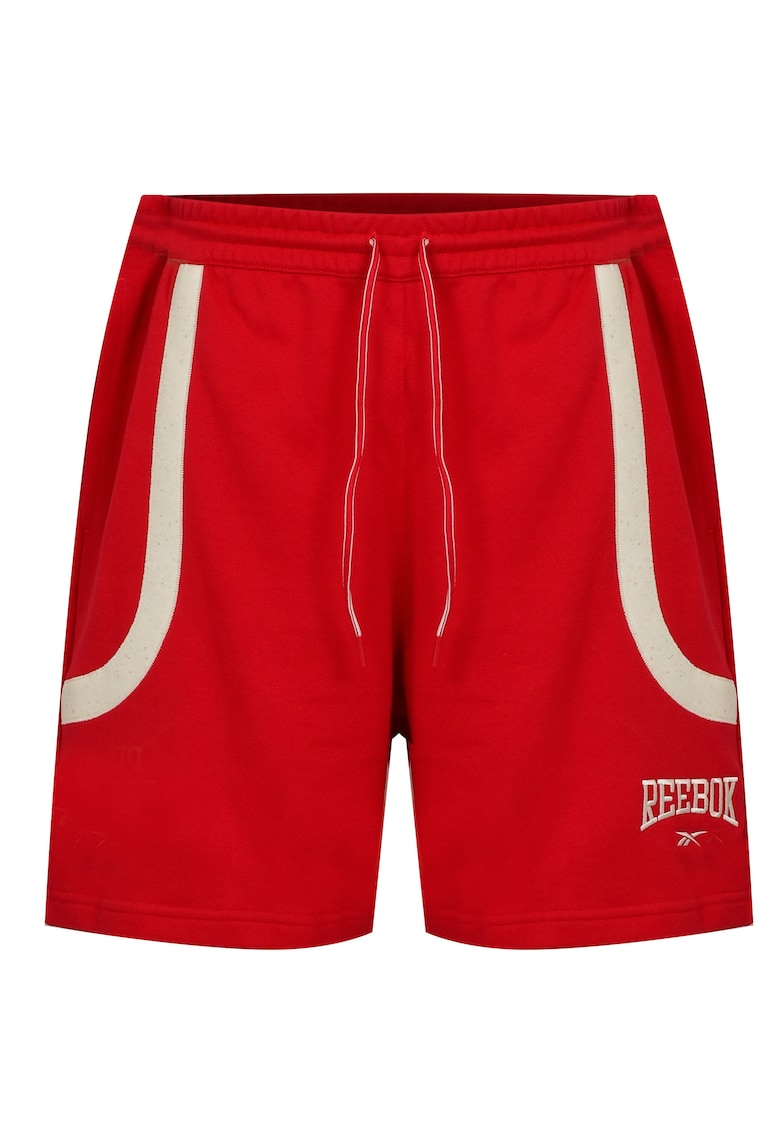 Pantaloni scurti sport barbati HT8183 - Bumbac - Rosu -