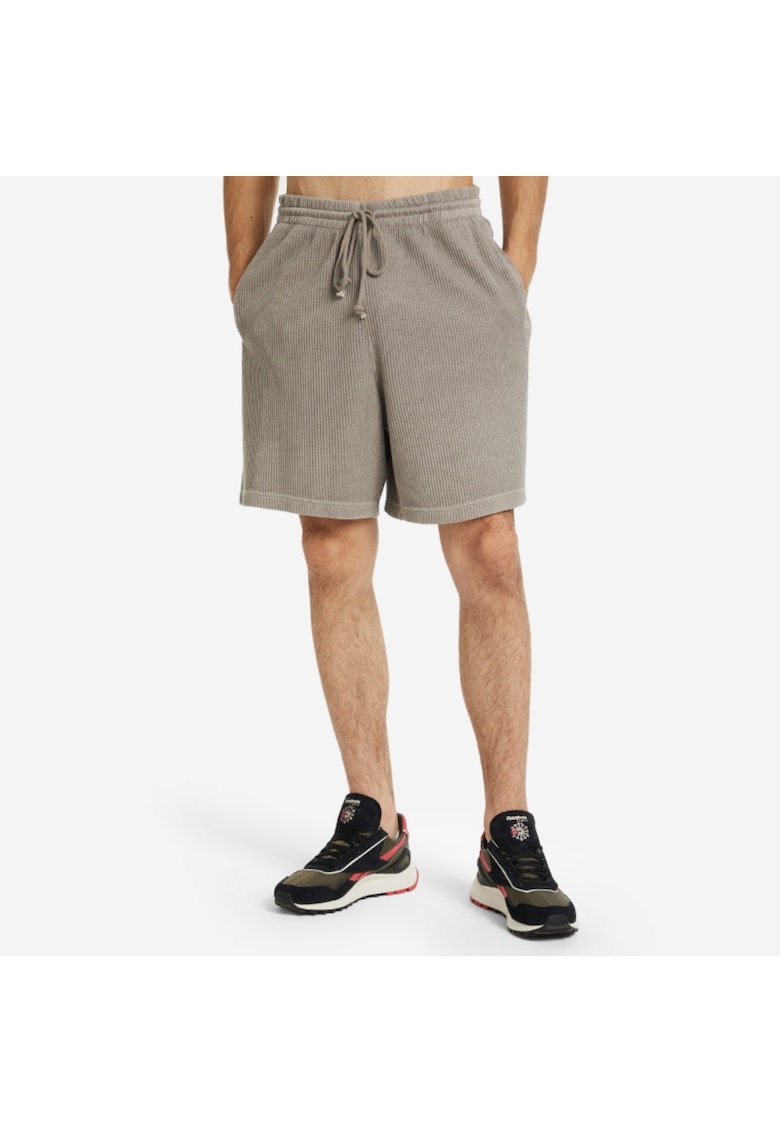 Pantaloni scurti sport barbati HB5971 - Bumbac/Poliester - Bej -