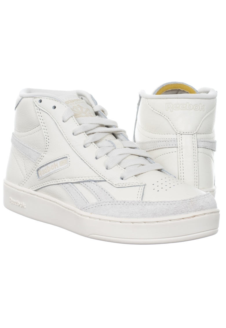 Pantofi sport dama GY0036 - Piele naturala/Sintetic - Alb - Alb