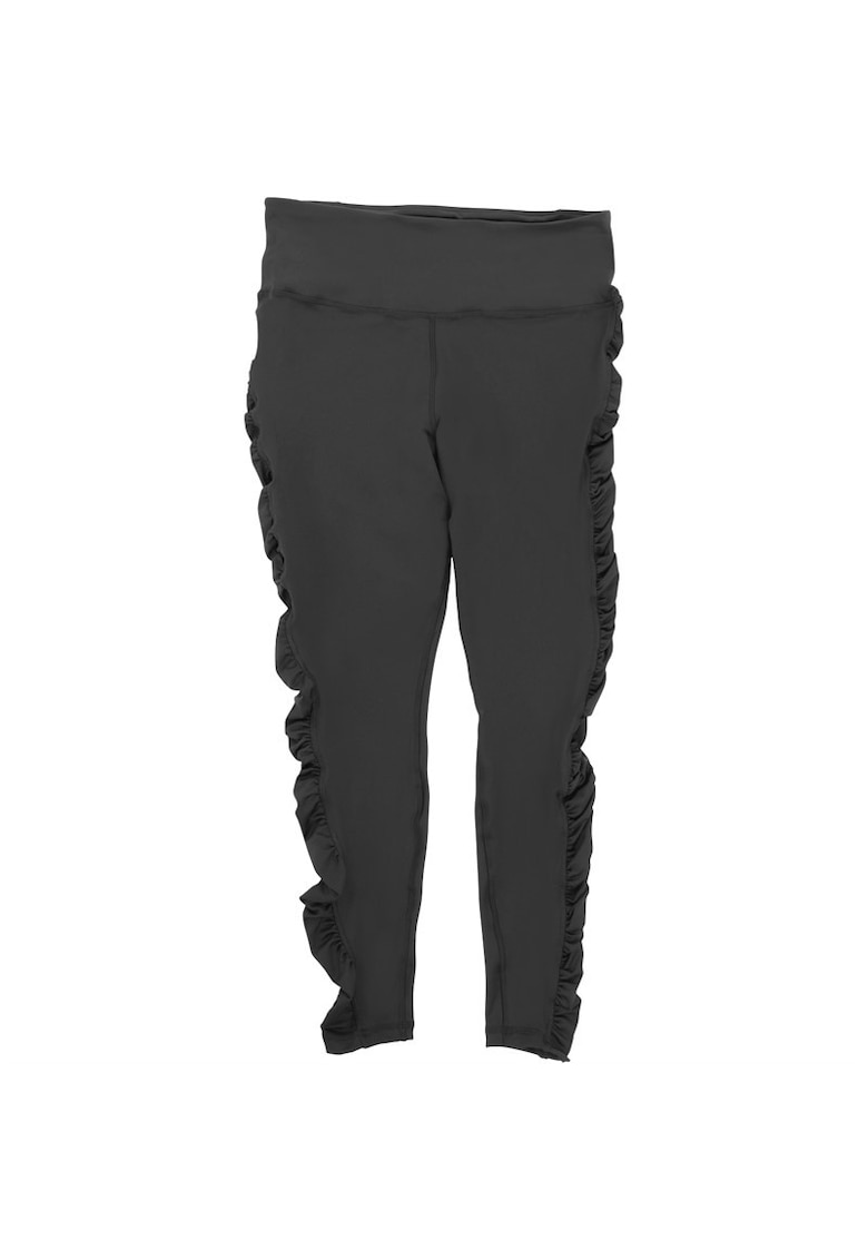 Colanti sport dama HB7039 - Negru - Poliester/Elastan -