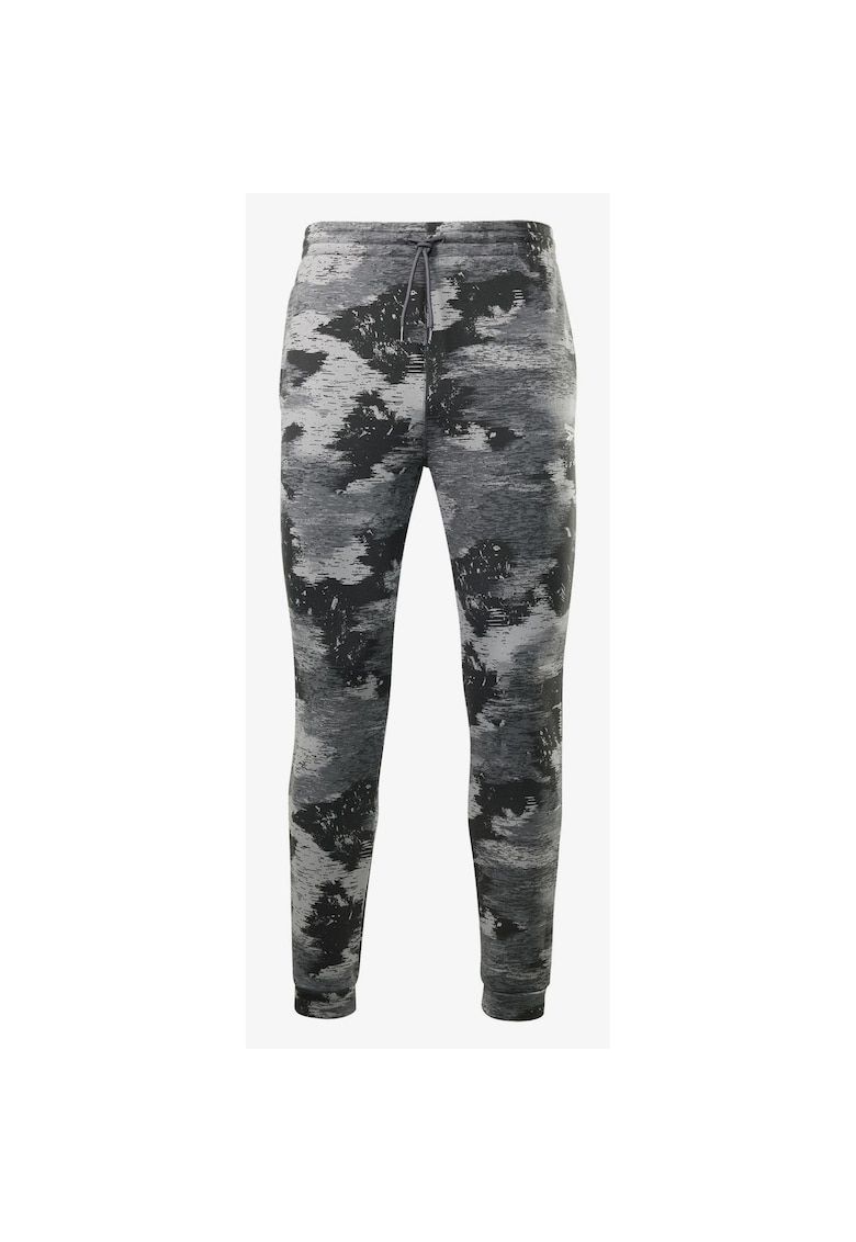 Pantaloni sport barbati HZ3371 - Gri - Bumbac/Poliester -