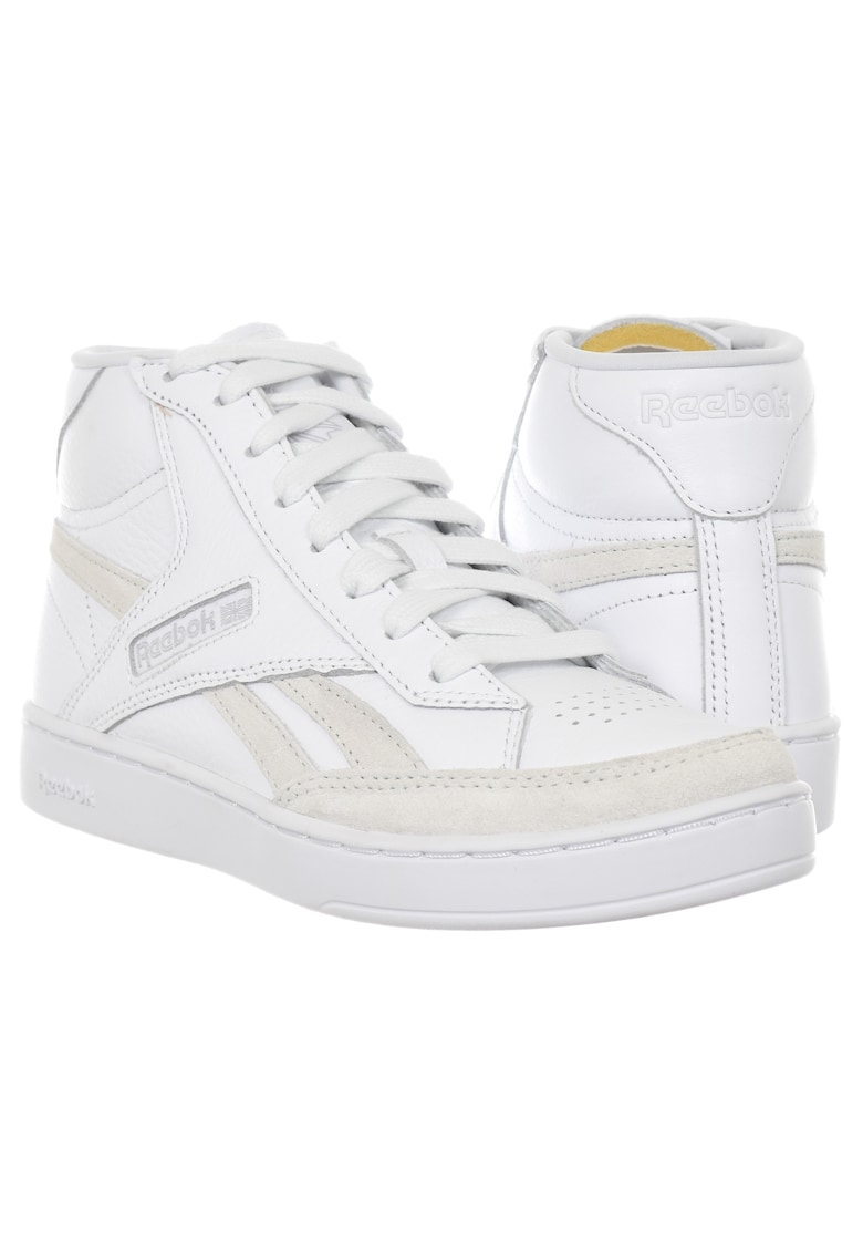 Pantofi sport dama FZ6030 - Piele naturala - Alb -