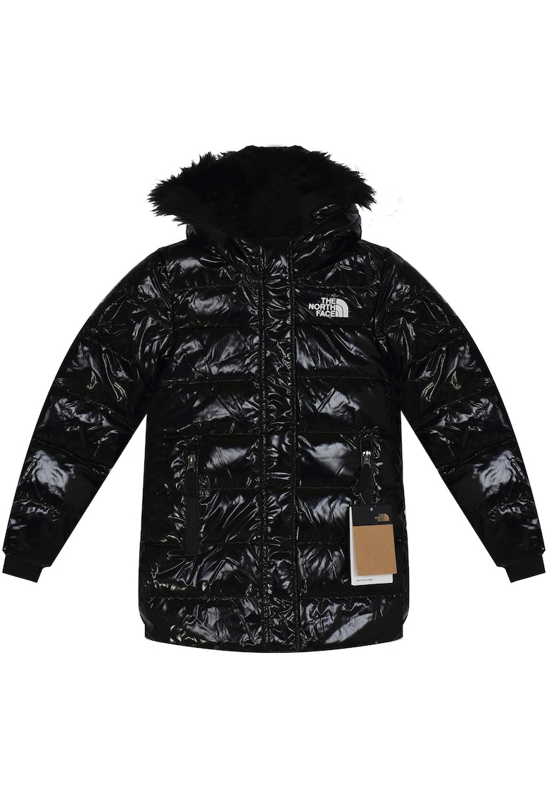 Geaca barbati - G North Down LG PRKA - neagra - 100% nailon - umplutura puf/pene -