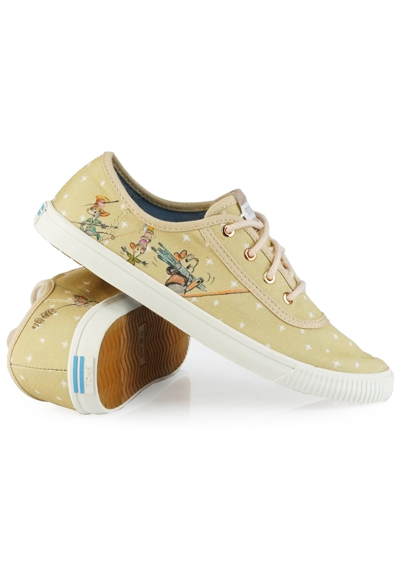 Tenisi barbati - Disney x Toms Carmel - bej - material textil