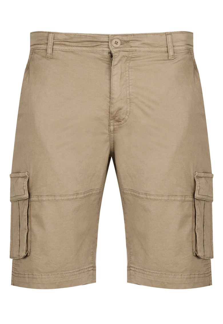 Pantaloni scurti barbati - bumbac/elastan - Bej